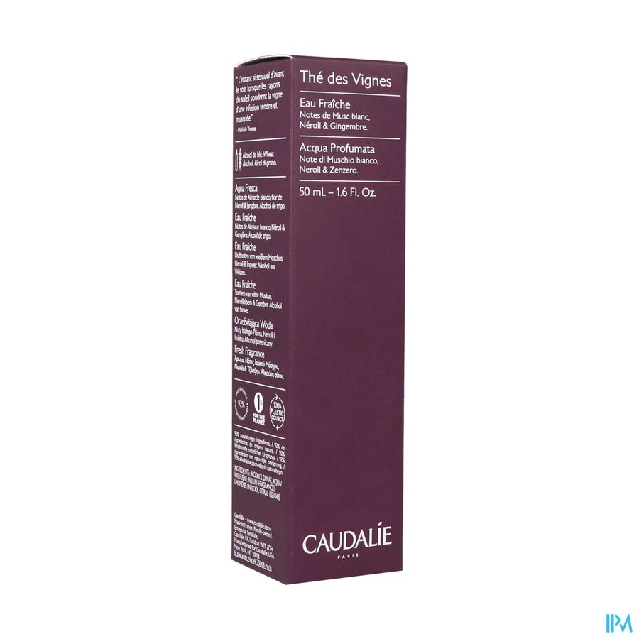 CAUDALIE EAU FRAICHE THE VIGN 50ML
