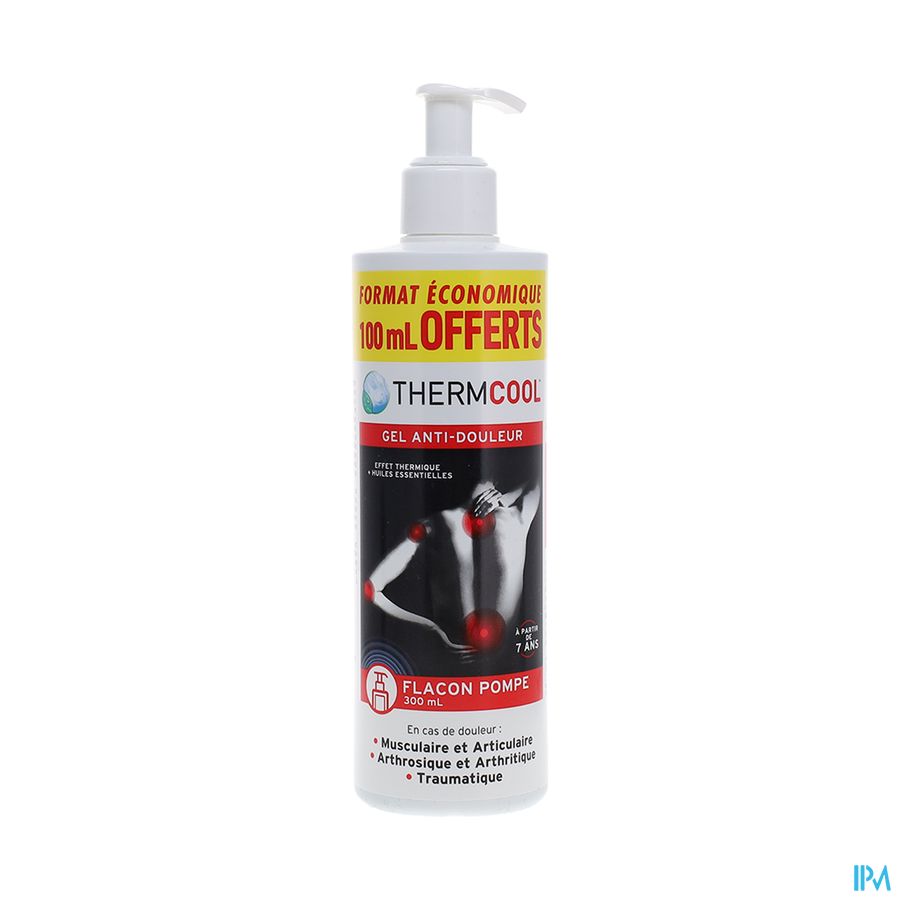 Thermcool Gel Flacon Pompe 200ml + 100ml