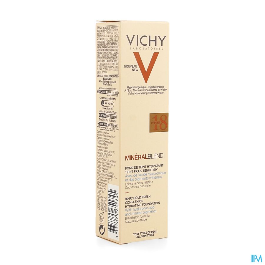 VICHY MINERALBLEND 18 COPPER 30ML