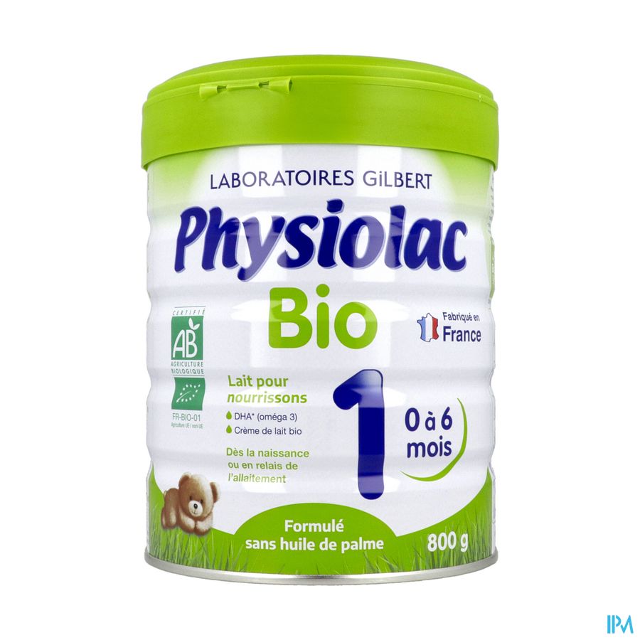 PHYSIOLAC LAIT BIO1 PDR 800G