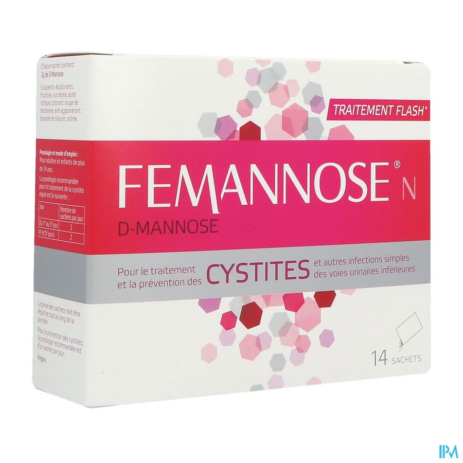 FEMANNOSE N D-MANNOSE SACH 4G X14