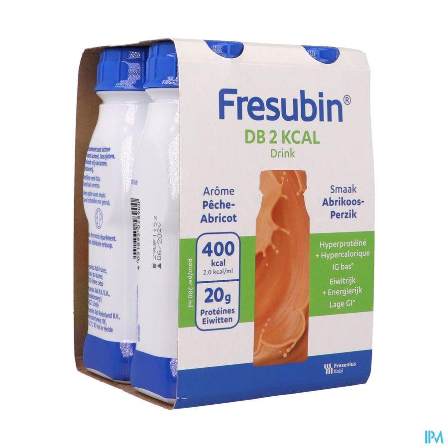FRESUBIN DB DRINK PECH ABRI4X200ML