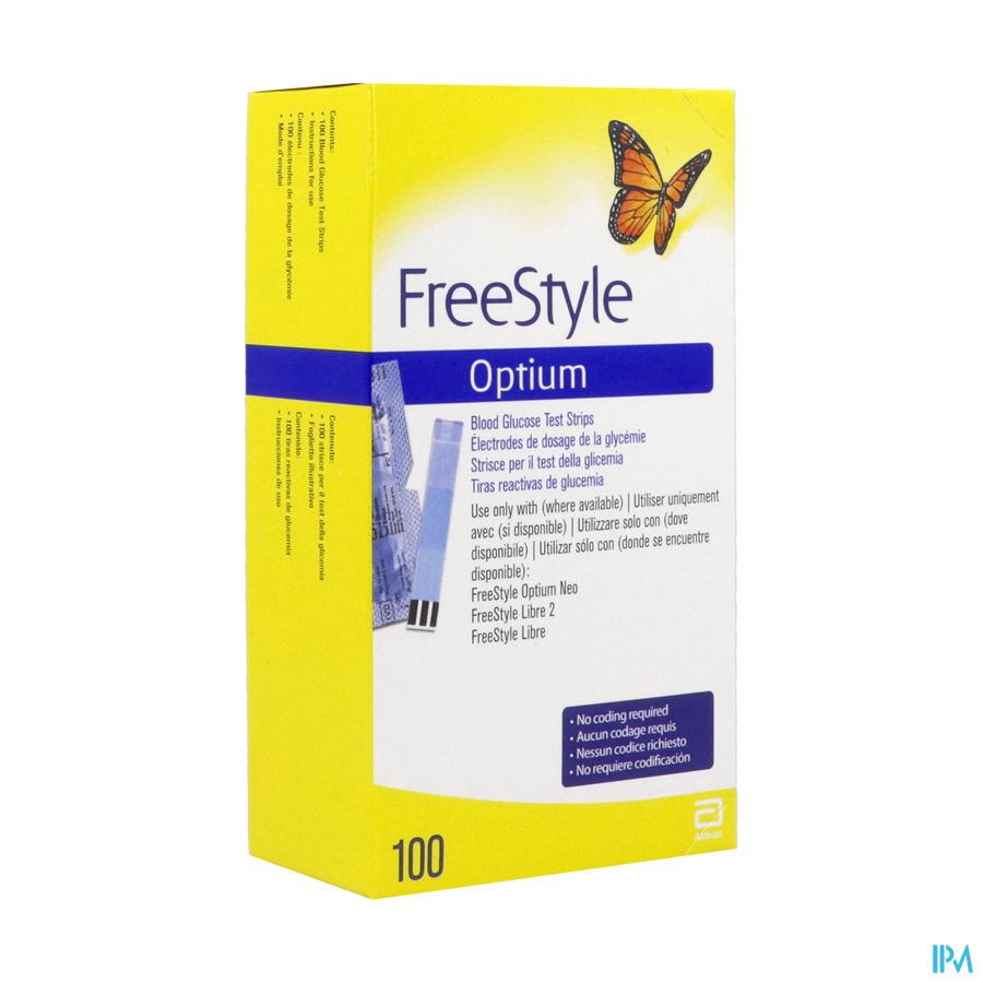 FREESTYLE OPTIUM ELECTRODE 100