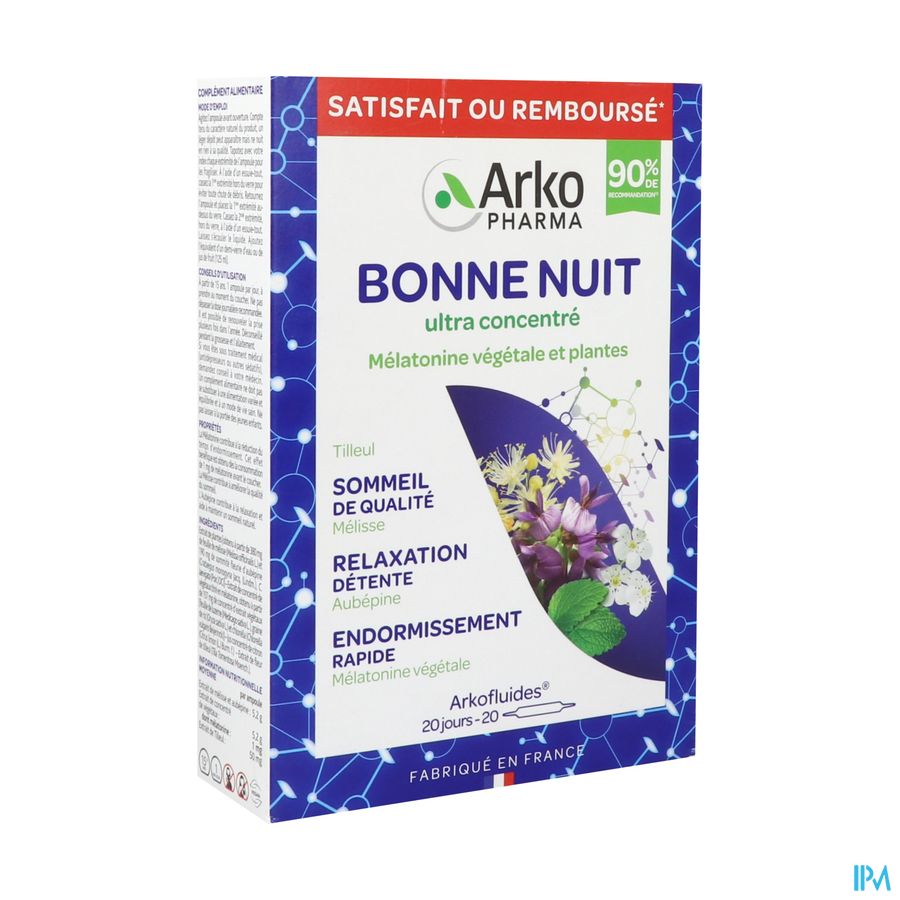 ARKOFL BONNE NUIT AMP 20X10ML