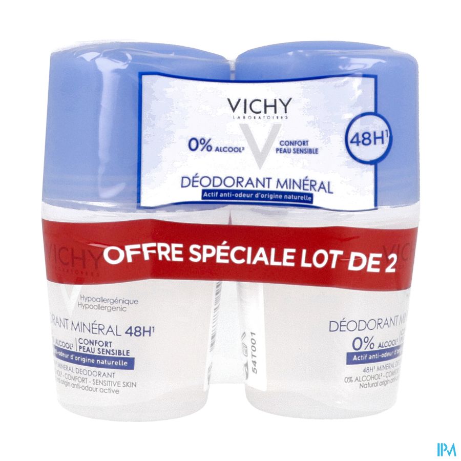 VICHY DEO S/ALU MIN 48H BILL50MLX2