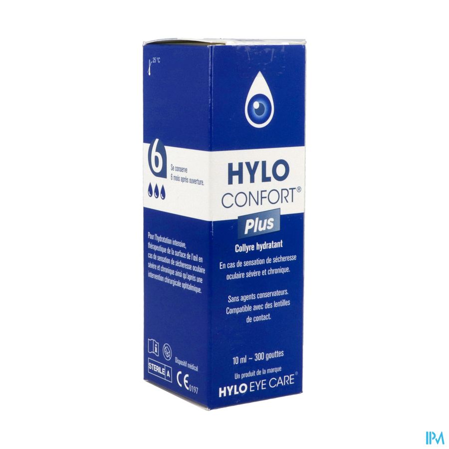 Hylo Confort Plus Collyre Hydrantant 10ml