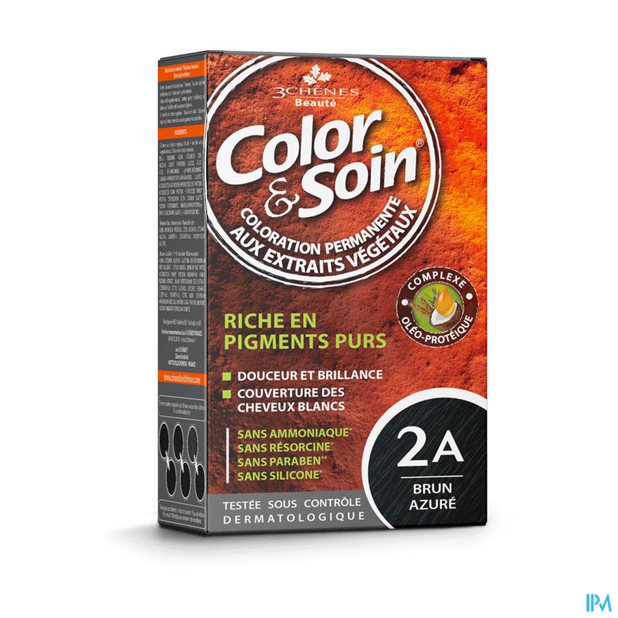 3 CHENES COLOR/SOIN BRUN AZUR 2A