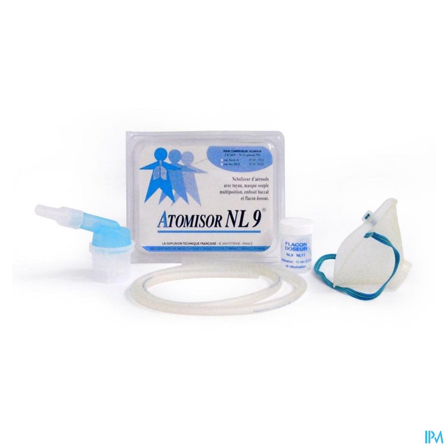 Atomisor Nl 9p Nebuliseur Extraneb Pediatrique Avec Masque Et Embout Buccal