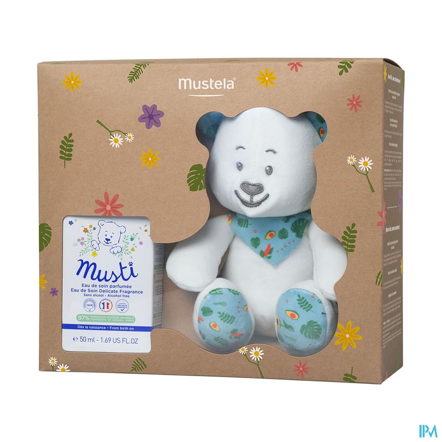 Mustela Bebe Coffret Musti 2023 Eau Parfumee + Peluche