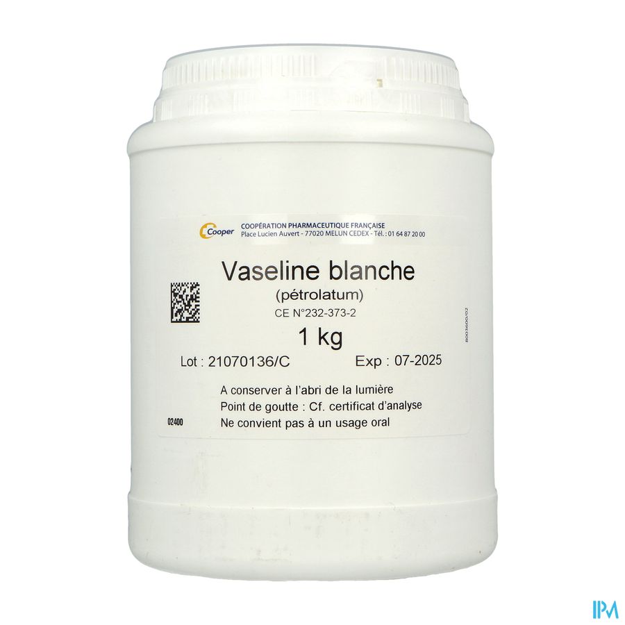 VASELINE BLANCHE COOPER 1KG