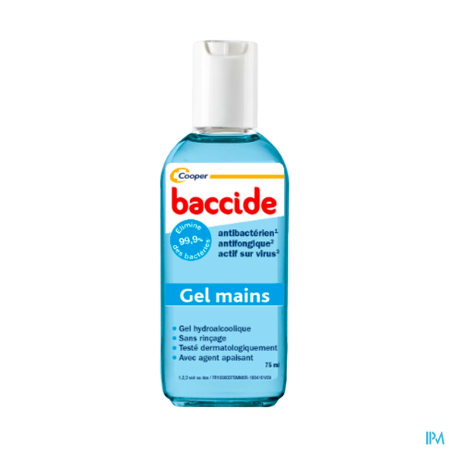 BACCIDE GEL MAIN S/RINC BLEU 100ML