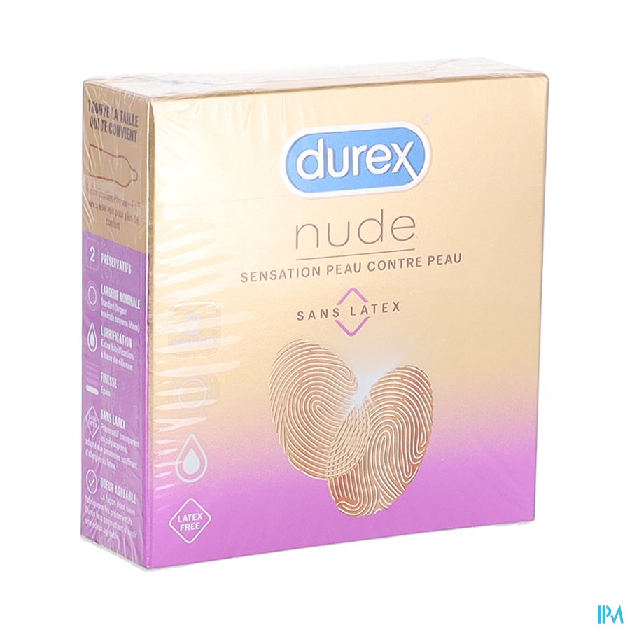 PRESERV DUREX NUDE S/LATEX X2