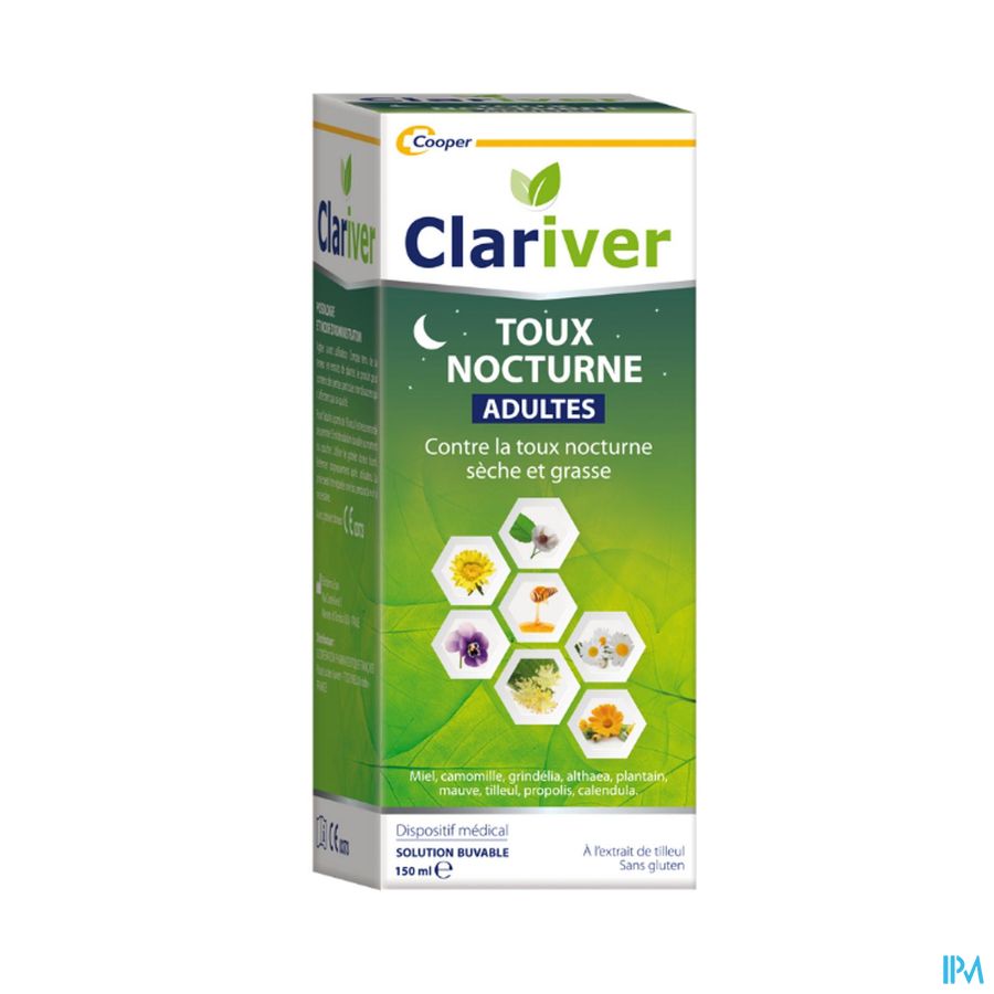 CLARIVER TOUX NOCT AD SP 150ML