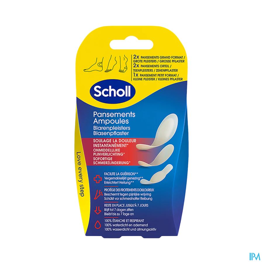 Scholl Pansement Ampoules Mix 5