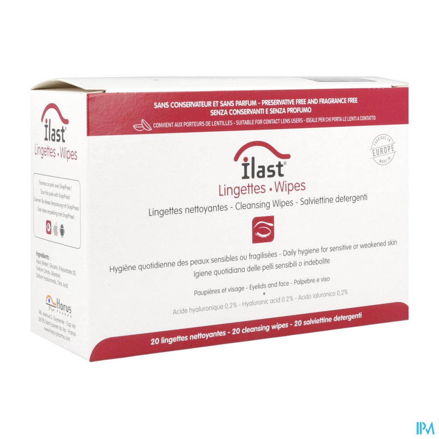 ILAST LINGETTE NETT PAUP/VISAG X20