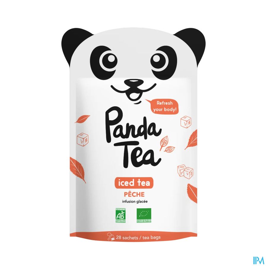 PANDA TEA ICED TEA PEACH SACH 28