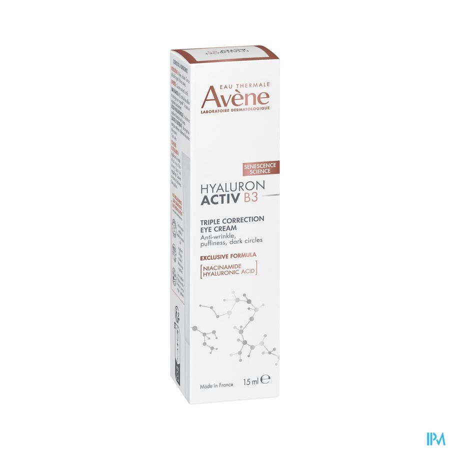 Eau Thermale Avene Hyaluron Activ B3 Yeux Soin Regard Triple Correction 15ml