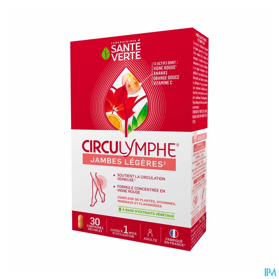CIRCULYMPHE SANTE VERTE CPR30