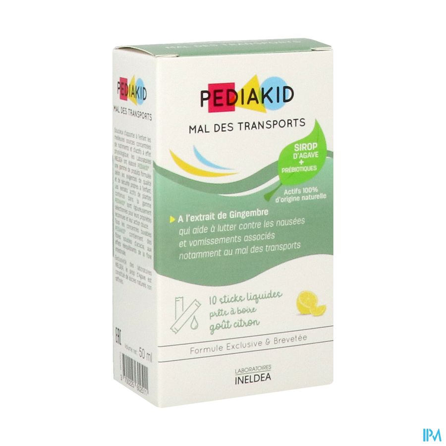 PEDIAKID MAL TRANSPOR STICK 10X5ML