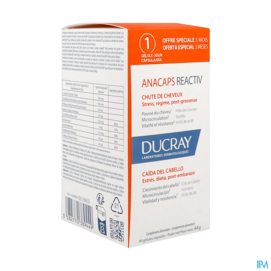 ANACAPS REACTIV CHEV/ONGL GELUL 90