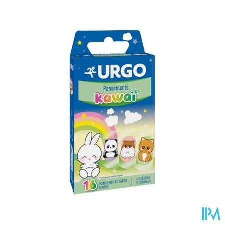 Urgo Pansement Kawai 2 Formats X16
