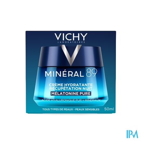 Vichy Mineral 89 Creme Nuit Melatonine 50ml