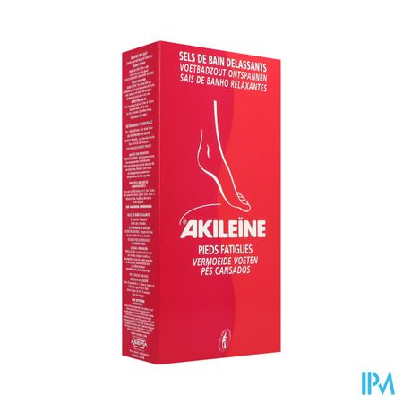 Akileine Soins Rouges Sels De Bain Delassants Sachet 300g