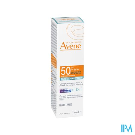 Eau Thermale Avene Solaire Antiimperfections Spf50 40ml
