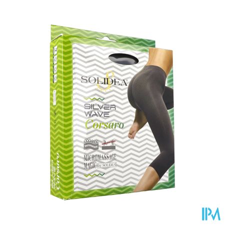 Solidea Silver Wave Corsaro Panty Nero T4xl