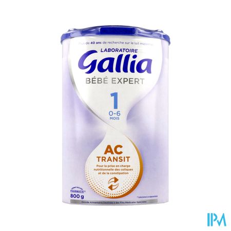 Gallia Bebe Expert Ac-transit 1er Age 800g