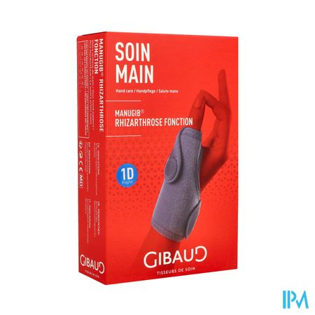 Gibaud Manugib Rhizarthrose Fonction Orthese Droit T1