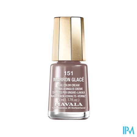 Mavala Vernis A Ongles Mini Color's Marron Glace 5ml