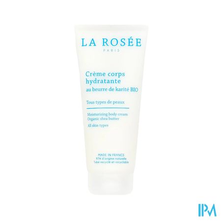 La Rosee Creme Corps Hydratante Au Beurre De Karite Bio 400ml