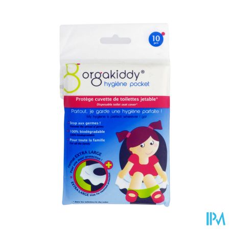 Orgakiddy Hygiene Pocket Protege Wc Format Xl X10