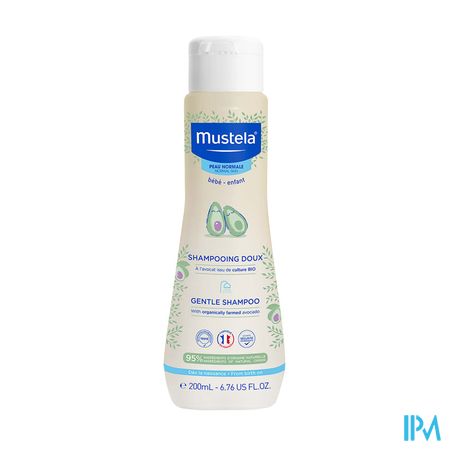 Mustela Bebe Enfant Shampooing Doux A l Avocat Bio 200ml