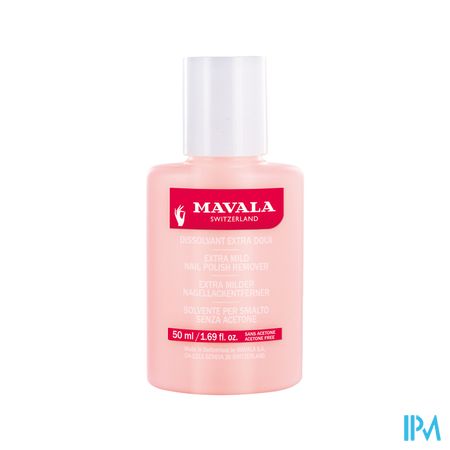 Mavala Dissolvant Rose Flacon Plastique 50ml