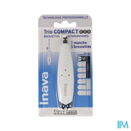 Inava Trio Compact Brossette 0/0/0 Manche 2 + Tete 6