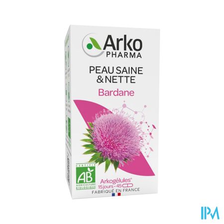 Arkopharma Arkogelules Bardane Bio Gelule 45