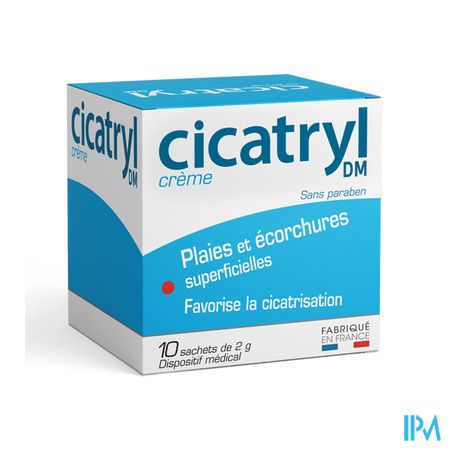 Cicatryl Dm Creme Sachet 2g 10
