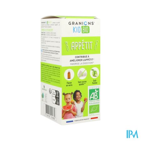 GRANIONS ENFANT APPET POIRE125ML