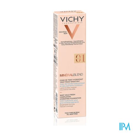 Vichy Mineralblend Fdt Clay 01 30ml