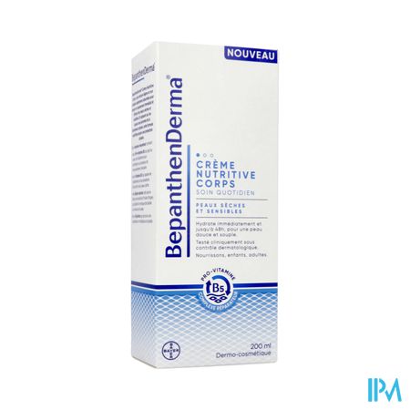 Bepanthenderma Creme Nutritive Corps 200ml