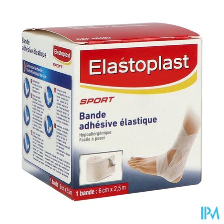 Elastoplast Bande Adhesive Elastique 2m5 X 6cm