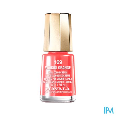 Mavala Vernis A Ongles Mini Color's Waikiki Orange 5ml