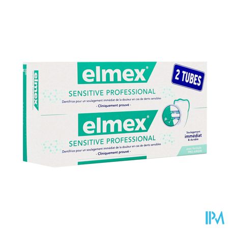 Elmex Sensitive Professional Dentifrice 75ml X2