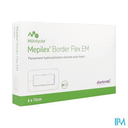 Mepilex Border Flex Em Pansement 6cm X 12cm 10