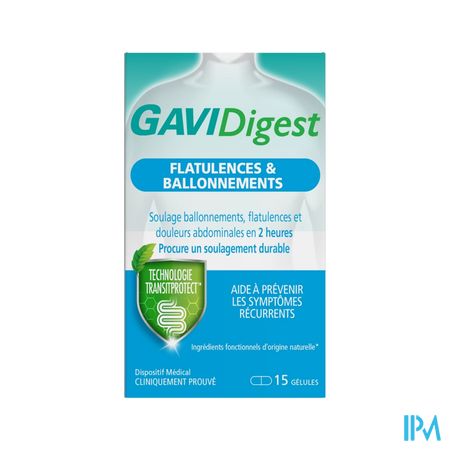 Gavidigest Ballonnement Gelule 15