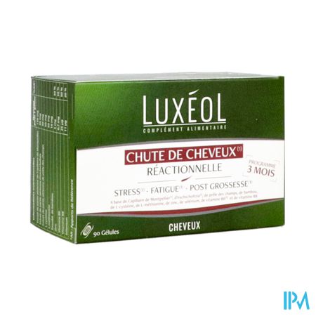 Luxeol Chute De Cheveux Reactionnelle Gelule 90