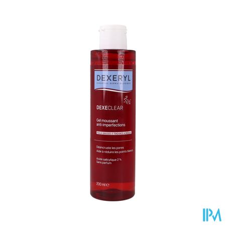 DEXECLEAR GEL MOUSS A/IMPERF 200ML