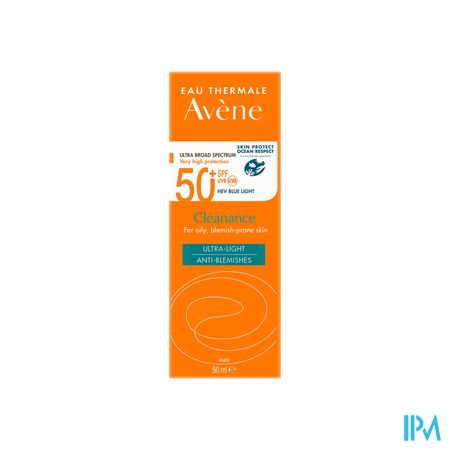 Eau Thermale Avene Cleanance Solaire Spf50+ 50ml